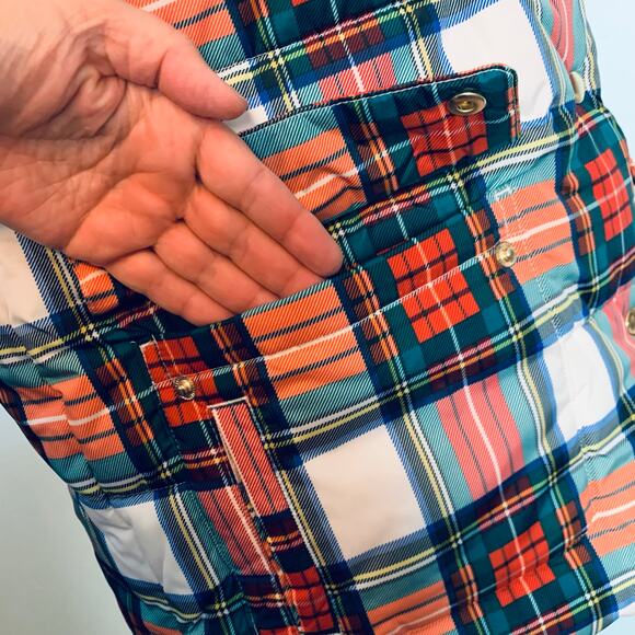 J. Crew Stewart Tartan Signature Puffer Vest - Picture 7 of 14